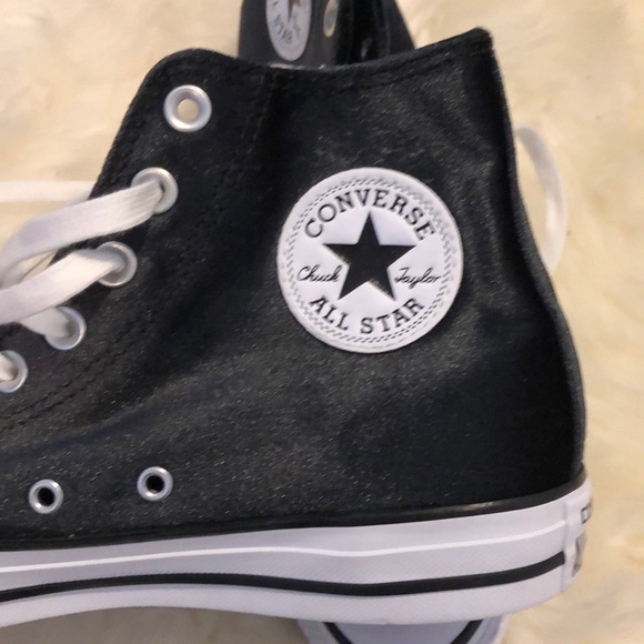 Black Velvet converse - Picture 2 of 5
